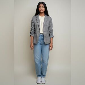 Love Tree Women’s Plaid Blazer Jacket